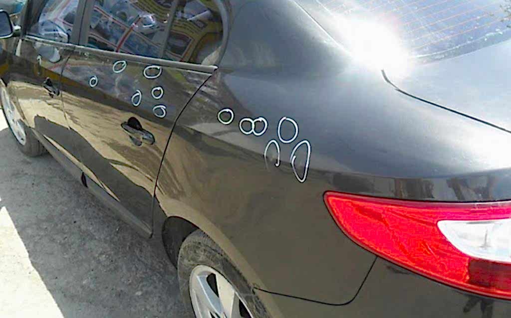 Boyasız Dolu Hasarı Onarımı